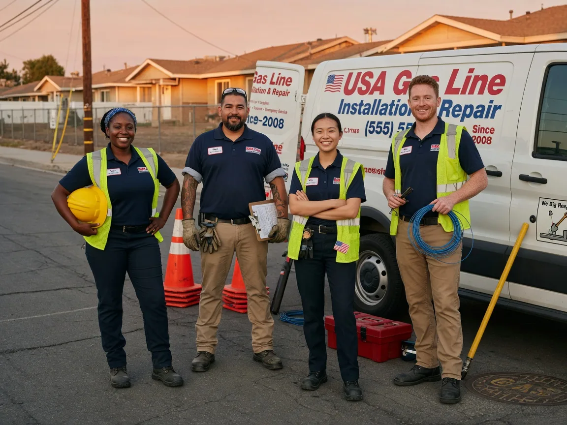 Gas Line Installation company in Martinsburg, IA